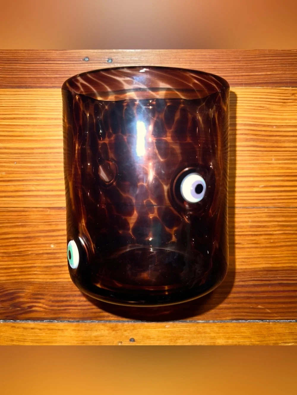 ANTHROPOLOGIE Icon Eyeball Confetti Glass